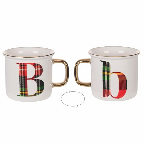 Villa d'Este Home Tivoli Monogram B Tasse aus feinem Porzellan, 300 ml