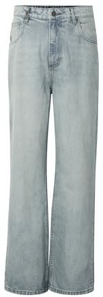 2Y Studios Herren Baggy Jeans Adrik Basic Sand Blue (DE/NL/SE/PL, Numerisch, 30, Regular, Regular, Sand Blue)