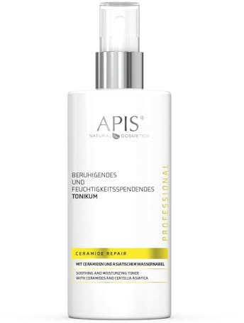 Apis CERAMIDE REPAIR Gesichtstonic - 300 ml - mit Ceramiden 3 und 6-II, Centella Asiatica und Hyaluronsäure Feuchtigkeitsspendend, hautberuhigend, regenerierend, stärkt die Hautbarriere, pH-neutral