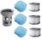 Pool Filterpatrone mit Halter, Filter und Halter Ersatz für Mi-weba für MSpa aufblasbare Pools Whirlpool Filter Ersatzfilter/Filterhalter