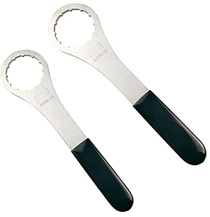 Gvvsjgdbis BB48-12 Fahrrad-Tretlager-Schraubenschlüssel, Reparaturwerkzeug, für Praxis Works M30 OSBB & BB49-12 für BSA30, 2 Stück