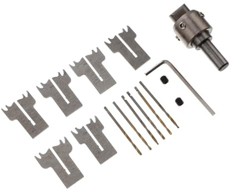 Tofficu Juego De 2 Brocas Para Joyería Con Hebilla De Seguridad Y Cuchillo Para Anillos Para Tallar Madera Para Hacer Anillos Brocas Y Herramientas Para Hacer Joyas De Aleación De