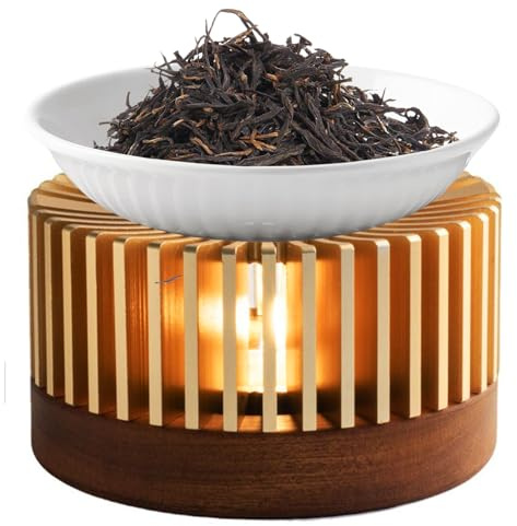Duftlampe Teelicht, Stövchen Für Teekanne, Duftlampe Wachs, Aromatische Duftlampen, Aromalampe Mit Teelichthalter, Kerzenwärmer Lampe Für Zimmer, Für Spa, Yoga, Halloween, Weihnachten