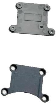 ZHXOZYF Abdeckungen für Mavic 3 Pro für CINE Gimbal Cap Set Roll/Gier Arm Pitch Abdeckung Zubehör(2 in 1 Covers)