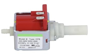 Kaffeemaschinen-Wasserpumpe, kompatibel mit Senseo, EP8 26W 230V, kompatibel mit Philips, 422225903590 Kaffeemaschinen-Magnetpumpe, Vibrationspumpe