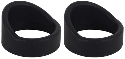 Gutol Lot de 2 oculaires en Caoutchouc Souple, Protection oculaire pour Jumelles et microscopes de 32 à 34 mm, œilletons de Protection