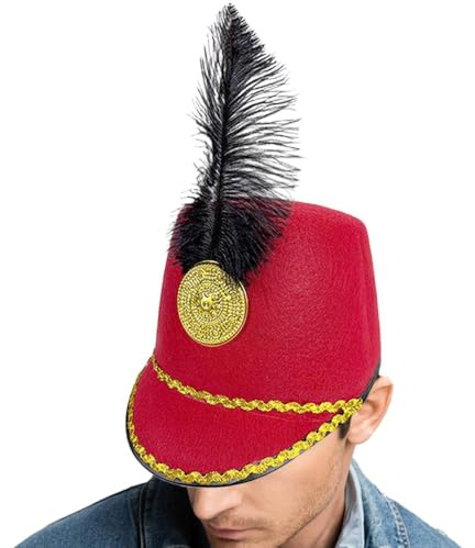 Nutcracker Costume Hat Lightweight Comfortable Decoration Props