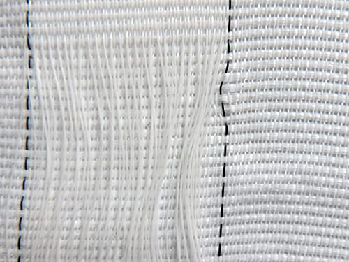Gewebtes Gerüstnetz 130g/m² für Sand- und Wasserstrahl- sowie Streicharbeiten Weiß 1,57m x 50 m