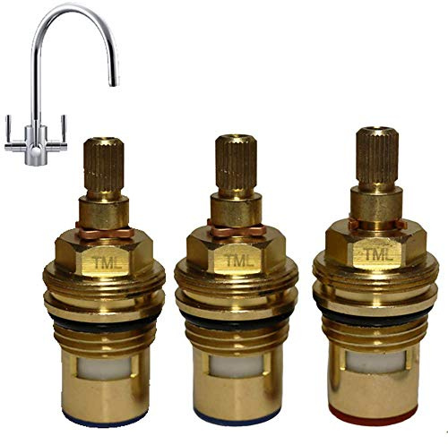 Set of 3 Replacement Cartridges for the Franke Filterflow Olympus Kitchen Tap