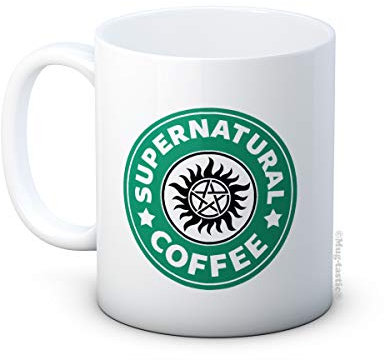 mug-tastic Supernatural Coffee - Sam & Dean - Fan Art - Keramik Kaffeetasse Becher