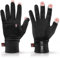 THE HEAT COMPANY – Polartec Liner - Warme Touchscreen Handschuhe für Damen & Herren - Premium Qualität - Winterhandschuhe schwarz - Fahrradhandschuhe & Laufhandschuhe - Größe 6