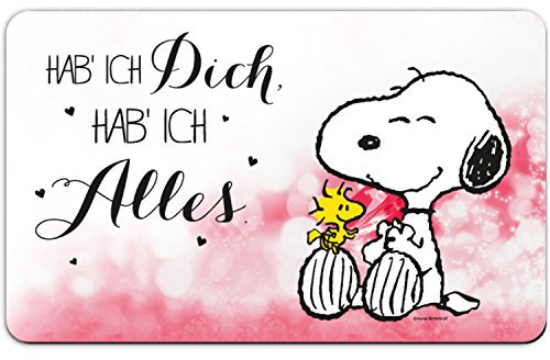 Peanuts Hab ich Dich, Hab ich Alles Unisex Frühstücksbrett multicolor
