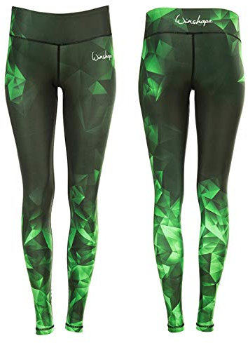 Winshape Damen Functional Power Shape Tights AEL102 aus der Brilliance for Everyone-Kollektion mit Anti-Rutsch-Effekt , Fitness Freizeit Sport Yoga Workout