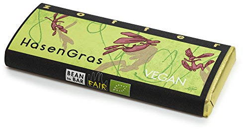 Zotter Bio Schokolade HasenGras Vegan Osterschokolade, 70g