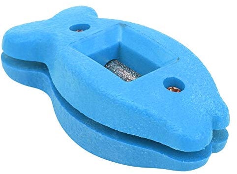 RiToEasysports Schliffkantenschärfer für Schlittschuhe, Kugelmesser Skate Sharpener Schleifstein Schleifwerkzeug(Blau) Extremsport