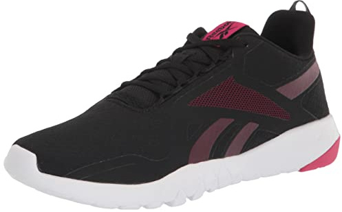 Reebok Damen Flexagon Force 3.0 Crosstrainer, Schwarz/Kastanienbraun/Pursuit Pink, 39 EU