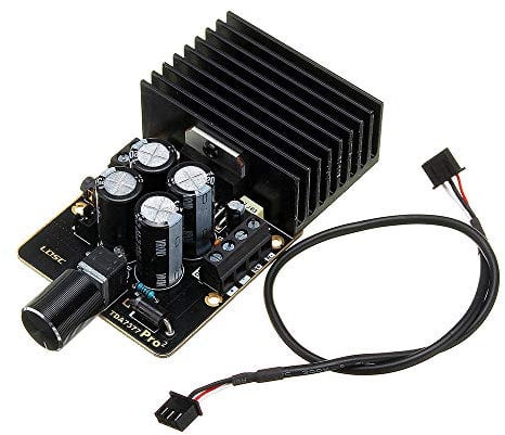 GOMMER TDA7377 DC9-18V 30W + 30W Stereo Class AB Digital Power HIFI Car Amplifier Audio Board for 4-8 ohm Speaker A6-002 Parts for replacement