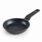LACOR - 25163 - Mini Aluminium Pfanne Cast 100% frei PFOA, Antihaft-Doppelschicht, geeignet für Induktion, Ergonomischer Griff Soft Touch, Ø 14 x 3cm, Schwarz