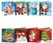 ycyingcheng 5D DIY Diamond Painting Grußkarten, Kreuzstich handgefertigte Happy Birthday Weihnachtskarten, DIY Diamond Drawing Cards Kit mit leeren Umschlägen für Hoilday Festival Crafts Gift
