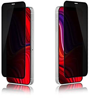 The Home Garden Store QDOS OptiGuard 2 Pack Screen Protector Privacy Japanese Tempered 9H Glass iPhone 12 Mini