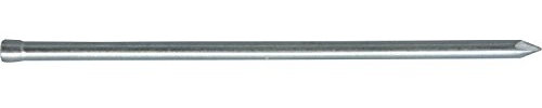 DON QUICHOTTE 973883 Sockelleistenstift TK 1.5x35 verzinkt mit Diamantspitze Inhalt: 100 Stück, Silber