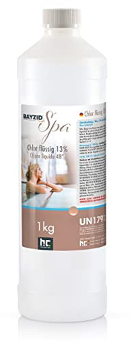 BAYZID® SPA 2 x 1 kg Chlor flüssig für Whirlpool SPA & Planschbecken
