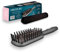 Cecotec Cepillo Alisador Bamba InstantCare 400 Travel Brush. Revestimiento de cerámica, Hasta 190º, Indicadores LED, 90 Segundos, Alisado rápido, Cable 360º, Compacto, Bolsa termorresistente