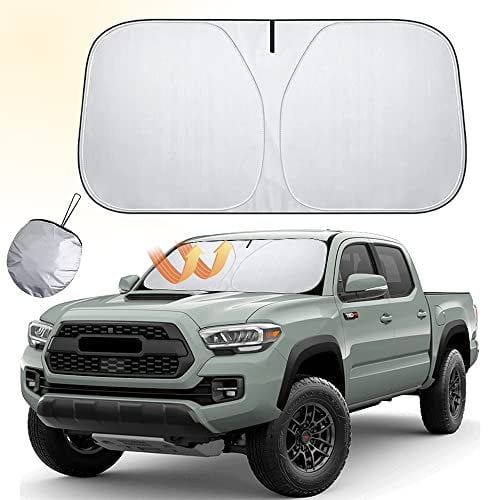 Parasol De Coche Delantero,Parasol para Parabrisas De Coche,Protector Solar Coche Parabrisas,Parasol Parabrisas Delantero,Apto a la mayoría de Coches y SUV (145 * 80)