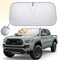 Parasol De Coche Delantero,Parasol para Parabrisas De Coche,Protector Solar Coche Parabrisas,Parasol Parabrisas Delantero,Apto a la mayoría de Coches y SUV (145 * 80)
