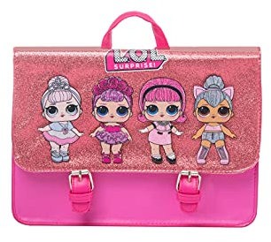 La Esencia LOL Surprise Tasche Mädchen, 2-in-1 Design Rucksack und Umhängetasche, LOL Puppentasche, Geschenk für Mädchen