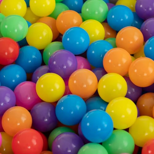 Home Deluxe - Spielbälle Spin - Bälle für Bällebad - Bunt, 240 Stück I Babybälle Kugelbad Plastikbälle hat Kontextmenü
