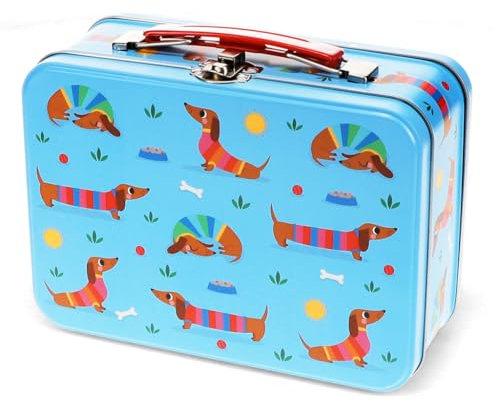 Rex London Sausage Dog Tin Case