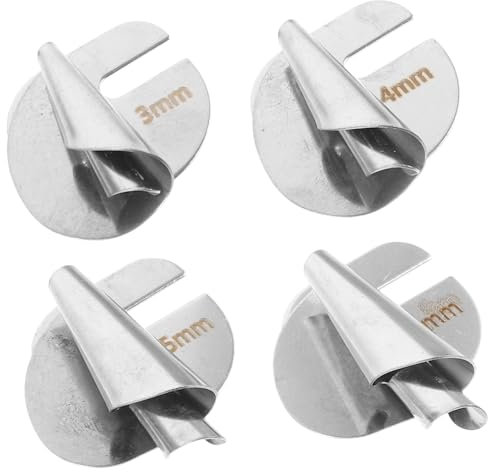 Gogogmee 4 Stück Spiralcrimper Kunststoff plastikenten Ironing Machine laminatreiniger bügelautomat handnähmaschine Werkzeug Kleiner Hefter Zubehör für Metallschneider Nahtbinder Eisen