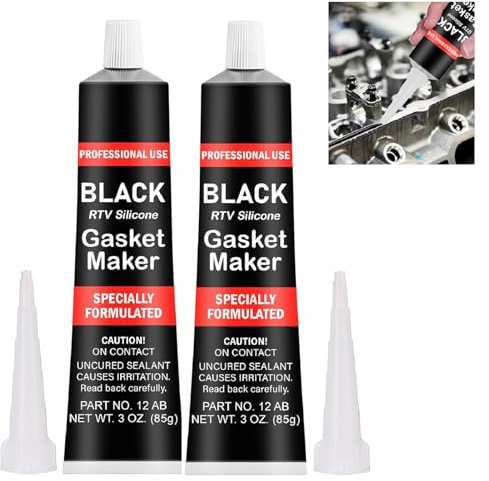 Guarnizione del Paraolio del Motore,Sigillante per Motori,Guarnizione Liquida 2PC Guarnizione del Sigillante del Motore Intervallo di Resistenza al Calore da -60 °C -320 °C -85g