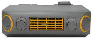 MIXOAE Unidad de evaporador de CA compacta Debajo del Tablero, Solo fría for Coche, Furgoneta, Street Rod, Hot Rod, Coche clásico de época(24V)