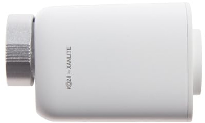Xanlite, Tête Thermostatique Radio-Connectée pour Radiateur Hydraulique, Système de Thermostats Connectés, Précision de Régulation, Économie d'Énergie, Compatible avec App Mobile