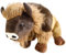 KUKUShining Bison Plüsch, Weiche Kuschelige Stofftier Puppe Realistisches Kalb Plüschtier Spielzeug Für Kinder Geburtstags (35cm/13.8in)