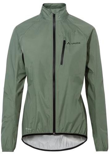 VAUDE Women‘s Drop Jacket III, leichte Regenjacke, atmungsaktiv & wasserdicht, zusammenrollbar