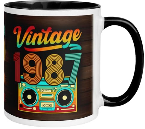 1987 Geburtstag Mann Frau | Vintage – 39 Jahre Geschenk | Jahrgang Tasse | Lustige Geschenktasse zum 39. Geburtstag | Geburtstagsdeko für Männer und Frauen zum 39ten | Made in Germany