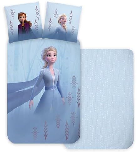 Eiskönigin Babybettwäsche 100x135 + Kissenbezug 40x60 Baumwolle ELSA Anna