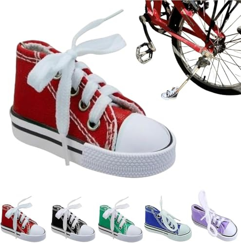 Ssmmam Motorrad-Seitenständer-Verlängerungspad, Ständer-Stützfuß, Segeltuch-Mini-Schuh-Design