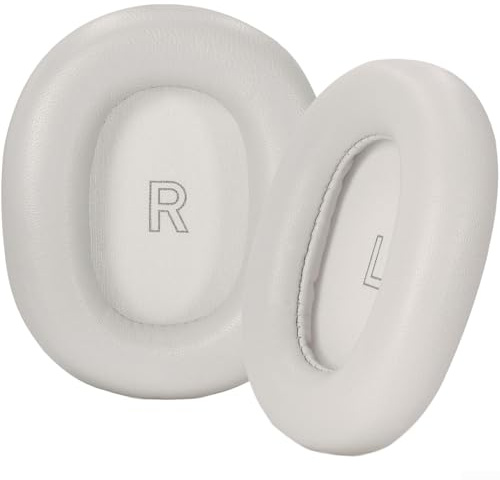 Magnetische Ersatz-Ohrpolster für B&O Beoplay H95 Kopfhörer mit atmungsaktivem Protein und künstlichem Schaffell zur Geräuschisolierung (H)