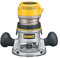 DEWALT Router, Fixed Base, 12-Amp, 24,000 RPM Variable Speed Trigger, 2-1/4HP, Corded (DW618)