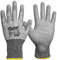 QEARSAFETY 3 Pairs Cut Protect Level 3 Work Gloves, HPPE Yarn Lnitted Liner, PU Coated Palm, Light-Weight, Comfort, Assembling, DYI, 9/Large …