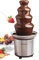 Nostalgia Electric Chocolate Fondue Fountain, 32-Ounce, 4 Tier Set, Fountain Machine for Cheese, Melting Chocolate, Liqueurs, Stainless Steel