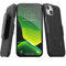 Encased DuraClip Designed for iPhone 13 Belt Clip Case (2021) Slim Phone Cover with Holster - Black