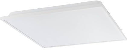 EGLO connect.z Smart-Home LED Panel Herrora-Z, Deckenlampe L x B 45 cm, ZigBee, App und Sprachsteuerung Alexa, Lichtfarbe einstellbar (warmweiß-kaltweiß), dimmbar
