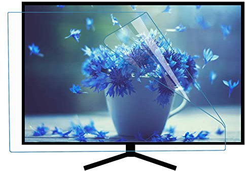 Proteggi Schermo per Monitor/TV Anti-Luce Blu da 42-46 Pollici, Filtro Che Blocca La Luce Blu UV da 380 a 495 NM, Adatto per Monitor LCD, TV, Pc,HD-42inch(930x525mm)
