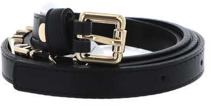 Valentino Gürtel Emma Winter Belt W120 Nero/Oro schwarz kürzbar