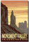 Monument Valley Kühlschrankmagnet Vintage Poster Arizona Utah Reise Souvenir